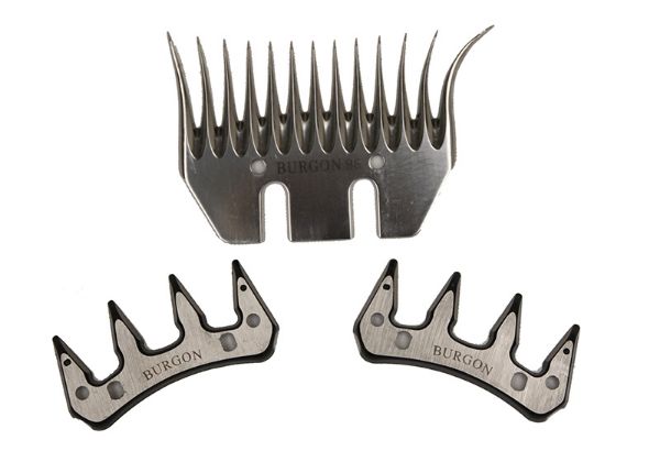 Picture of Burgon & Ball Shearing Comb & 2 Cutters - 96mm - 2 cutters