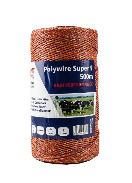 Picture of Polywire - 500m - 9 strand