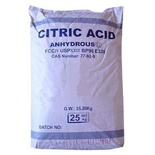 Picture of Citric Acid Anhydrous - 25kg
