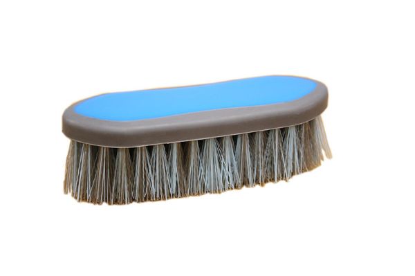 Picture of Two Tone Dandy Brush - Blue/Grey