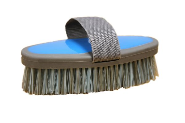 Picture of Two Tone Body Brush - Blue/Grey