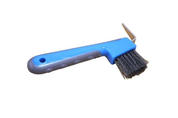 Picture of Two Tone Hoof Pick - Blue/Grey