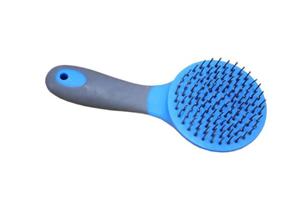 Picture of Two Tone Round Mane & Tail Brush - Blue/Grey