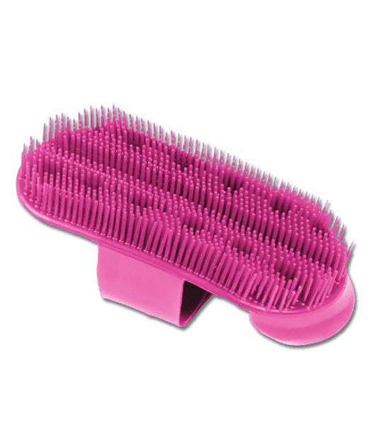 Picture of Plastic Curry Comb  - Pink - Loose