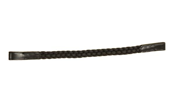Picture of Mackey Plaited Browband - Pony - Black