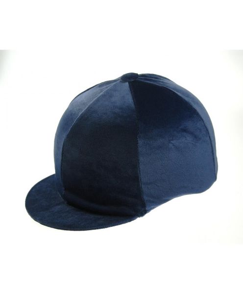 Picture of Velvet Hat Cover - Medium - Navy