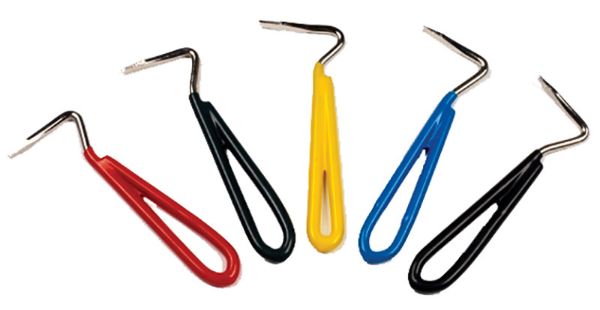 Picture of Vinyl Coloured Hoof Pick - Assorted - Prepacked