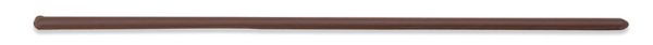 Picture of Plain Leather Show Cane - Brown