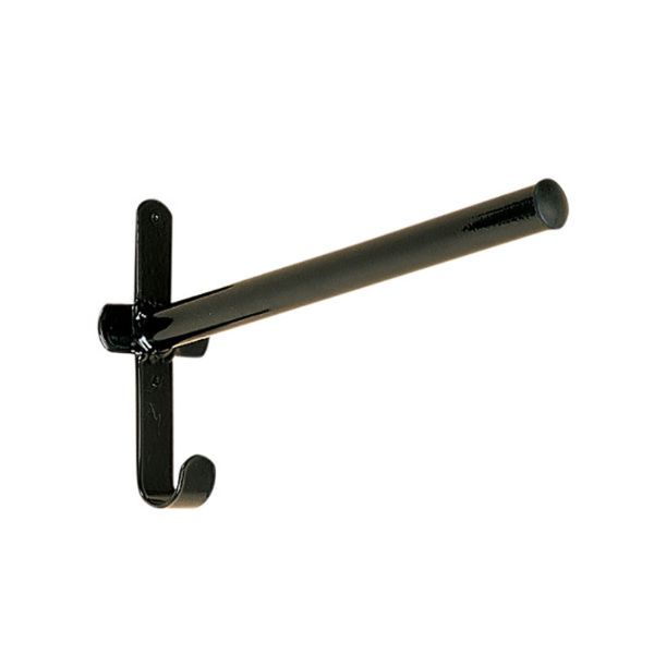 Picture of S17P Fixed Pole Saddle Rack Black **