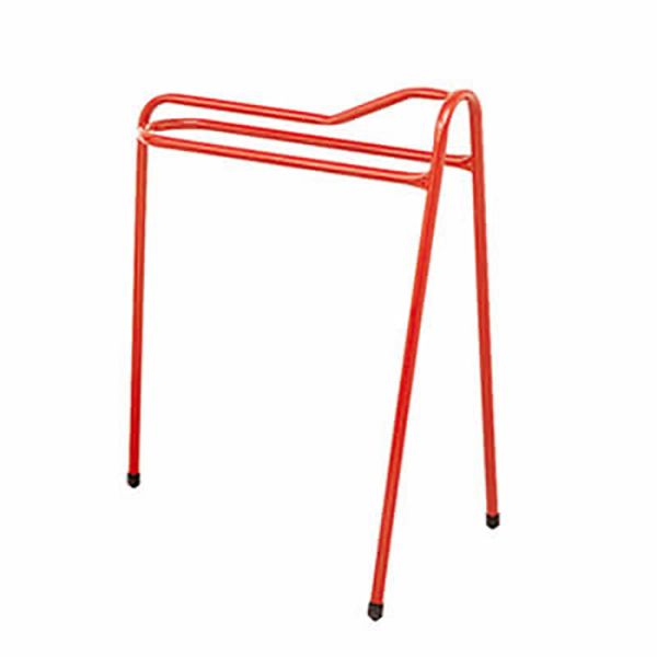 Picture of Three Leg Saddle Display Stand - High - Red