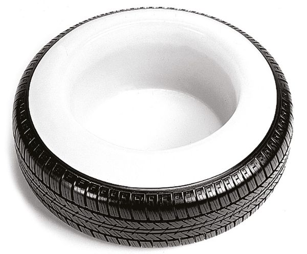 Picture of Tyre Feed Bowl  - 14" - White
