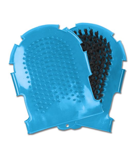 Picture of Grooming and Washing Glove  - Blue