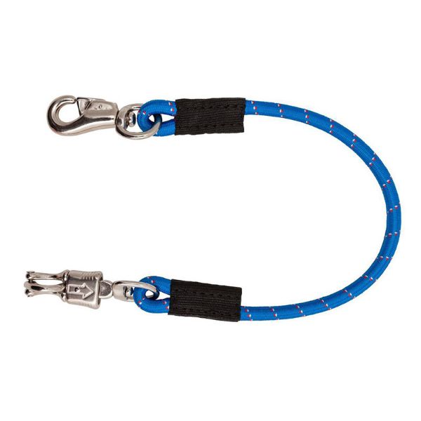 Picture of Elastic Tie-Up for stable - Blue/Black