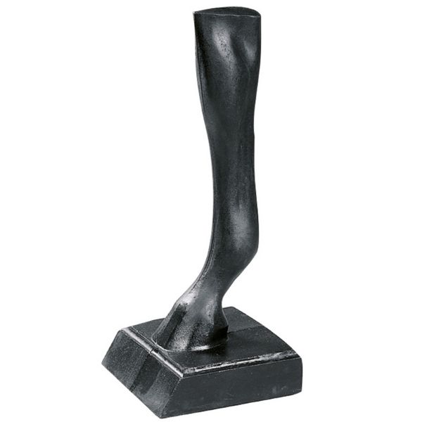 Picture of Horse leg on base - Black