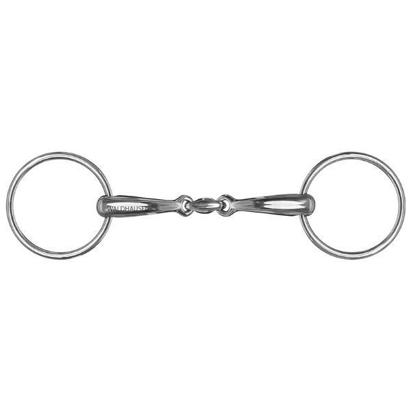 Picture of Anatomic Double Jointed Solid Snaffle - 12.5cm/5"