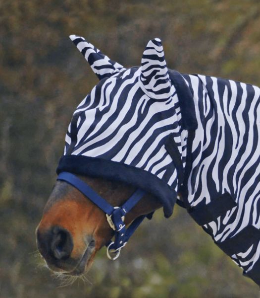 Picture of Anti-Fly Mask Zebra - Full