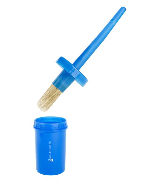 Picture of Hoof Brush & Bottle  - Blue