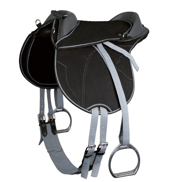 Picture of Kids riding pad - 38cm - Black/Grey