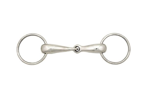 Picture of Normal Ring Hollow Mouth Snaffle (Thin)  - 11.5cm/4.5"