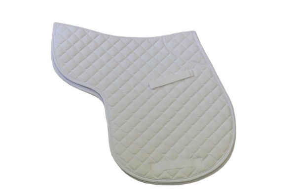 Picture of Cotton Quilted Numnah - Pony - White