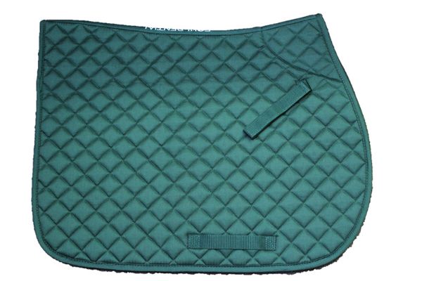 Picture of Cotton Quilted Saddlecloth - Pony - Green