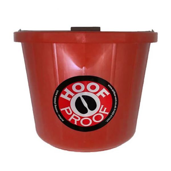 Picture of Hoof Proof Heavy Duty Bucket - 15lt - Red