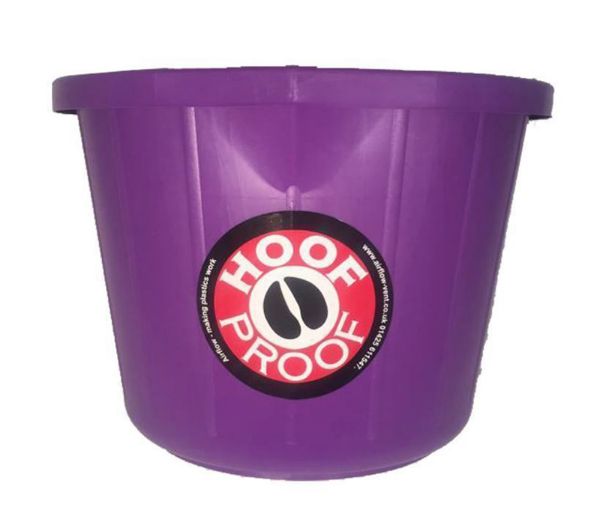 Picture of Hoof Proof Heavy Duty Bucket - 15lt - Purple