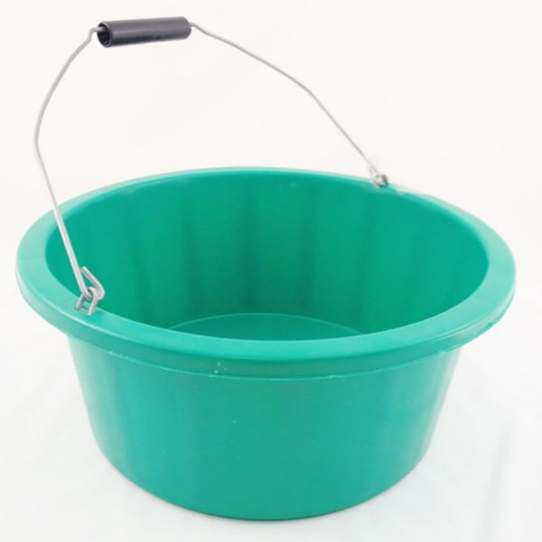 Picture of Airflow Shallow Feed Bucket - 15lt - Green