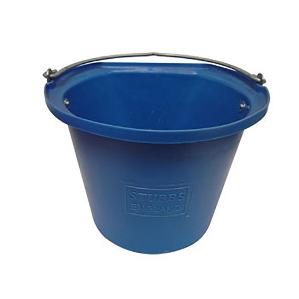 Picture of Flat Sided Hanging Bucket - 18lt - Blue