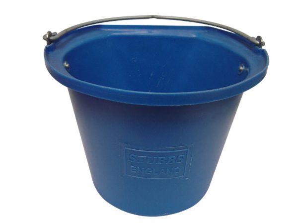 Picture of Flat Sided Hanging Bucket - 14lt - Blue