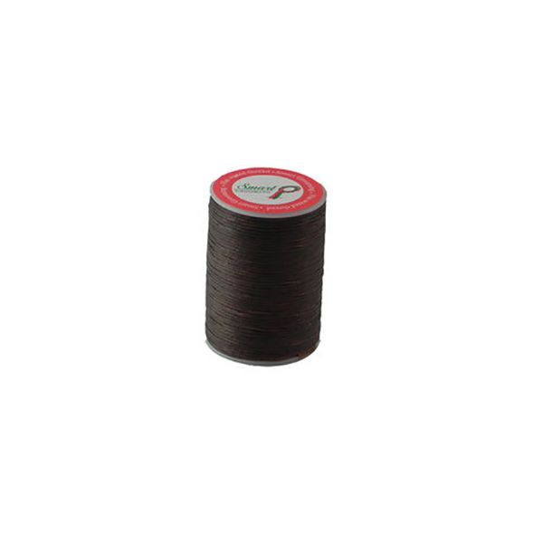 Picture of Smart Grooming Flat Wax Plaiting Thread  - 90m - Dark Brown