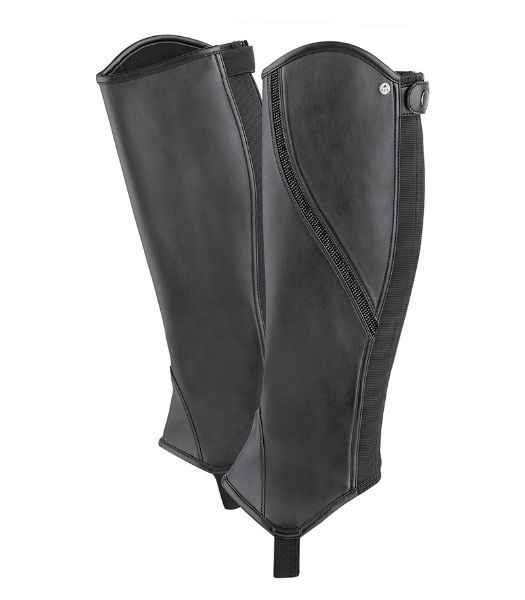 Picture of Glitter Chaps - Large - Black - Adult