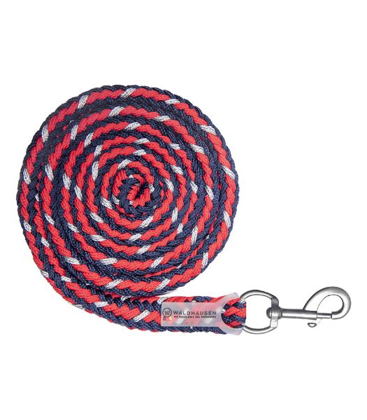 Picture of Shine lead Rope - 2m - Navy/Red/Silver