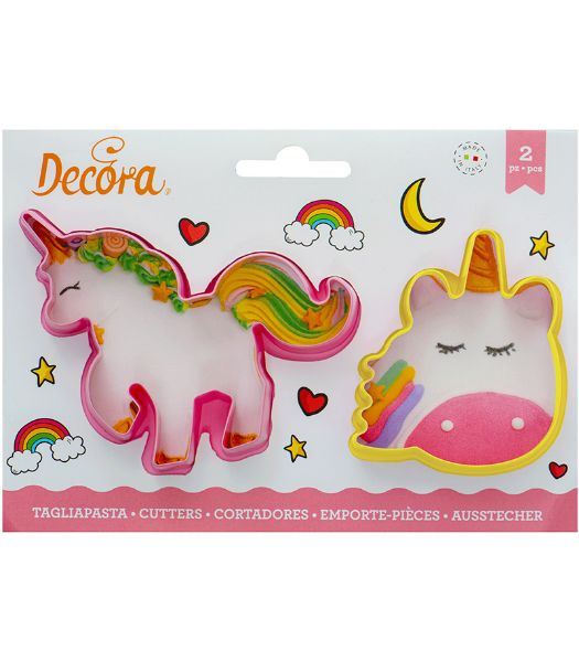 Picture of Unicorn Cookie Cutter Set - 2 set