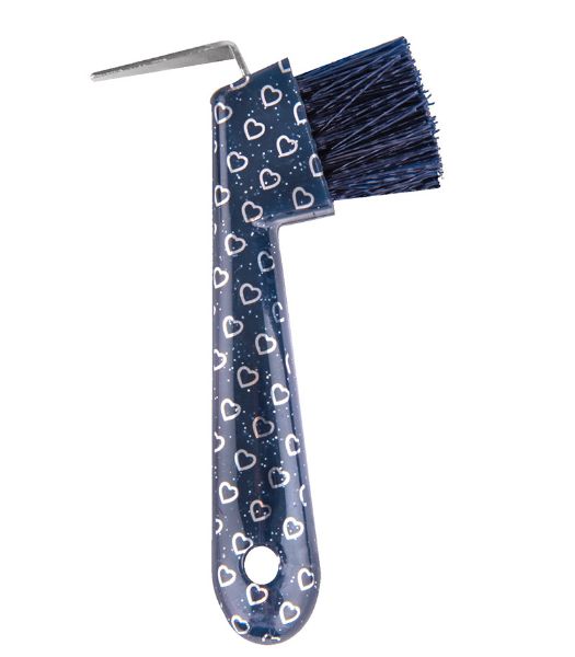 Picture of Lucky heart Hoof Pick - Night Blue