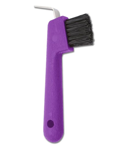 Picture of Hoofpick with Brush - Purple - Loose