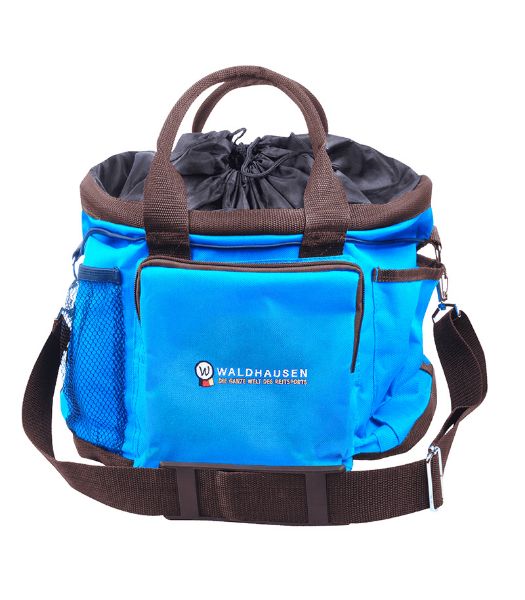 Picture of Grooming Bag - Azure Blue/Brown
