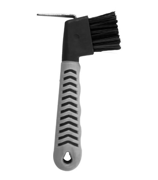 Picture of Grippy Hoof Pick Brush - Black/Grey