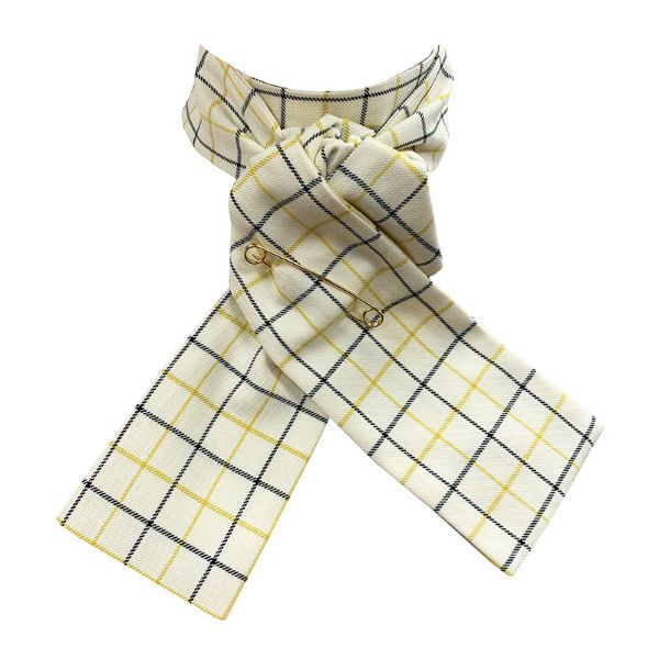 Picture of Tattersall Checked Stock Cream/Gold/Black