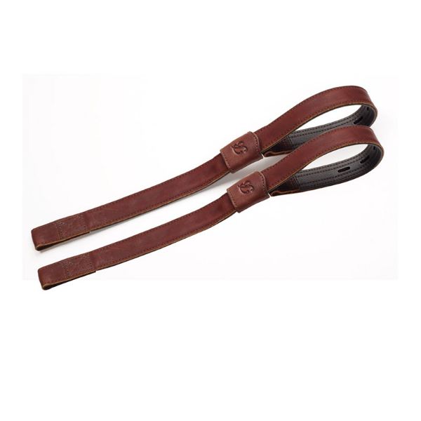 Picture of Bates Leather Webbers  - Havana Brown - 0/60cm