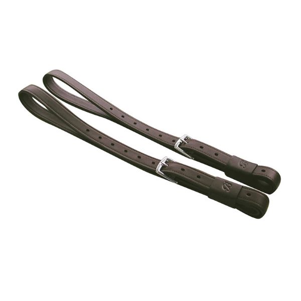 Picture of Bates Stock Stirrup Leathers  - Classic Brown - 147 cm/58"