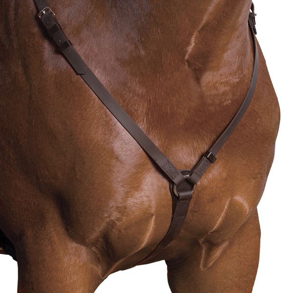 Picture of Wintec Breastplate  - Brown - Full