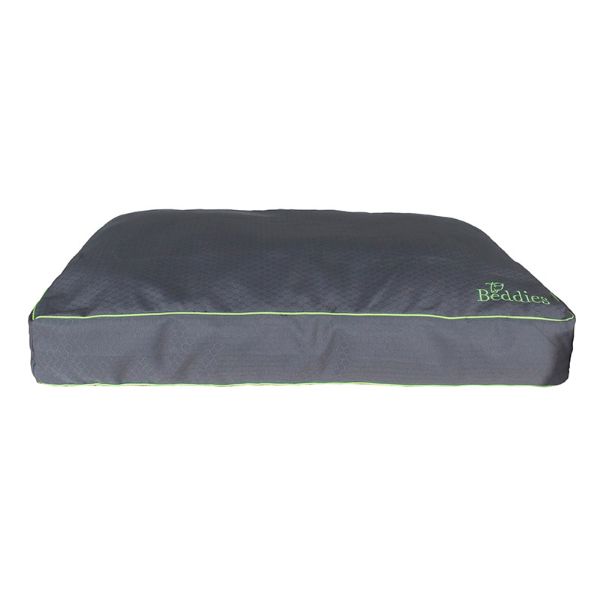 Picture of Beddies Waterproof Mattress -Charcoal/Lime - Large