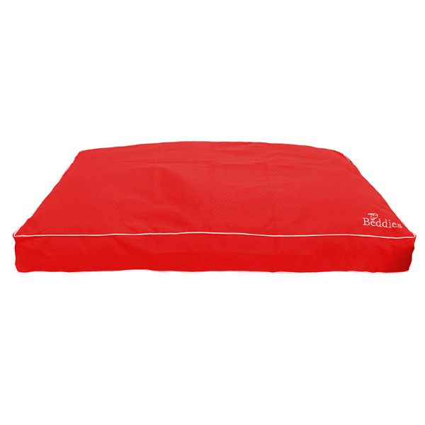 Picture of Beddies Waterproof Mattress -  Red/Grey - Small