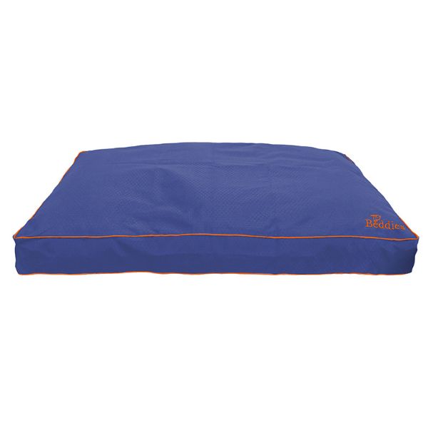 Picture of Beddies Waterproof Mattress - Blue/Rust -  Small