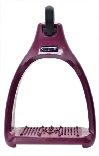 Picture of RID'UP Safety Stirrups Fun - Plum