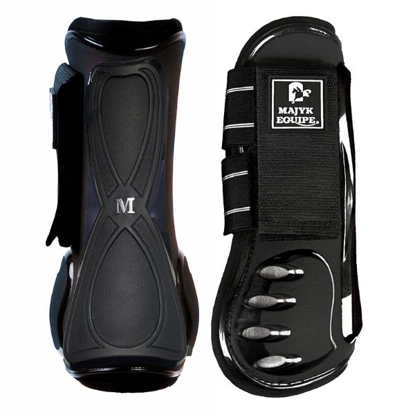 Picture of Majyk Equipe Infinity Tendon Jump Boots Black -  Full