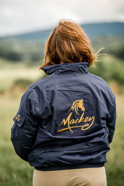 Picture of Mackey Logo Blouson Jacket - Large 