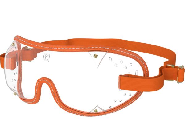 Picture of Triple Slot Clear Goggles - Orange