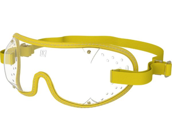 Picture of Triple Slot Clear Goggles - Yellow